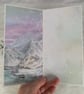 Handmade Christmas Card with Penguins, Igloo & Flowers(118)Luxury Christmas Card - Image 2