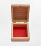 Fox: Decorated Wooden Ring Trinket Box 7cm & Hanging Heart - Image 5