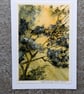 Through The Trees. Blank Card. Original Art. 260197 - Image 4