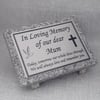 Personalised Grave Marker Grave Stone Granite Grave Stone Cemetery Stone Marker 