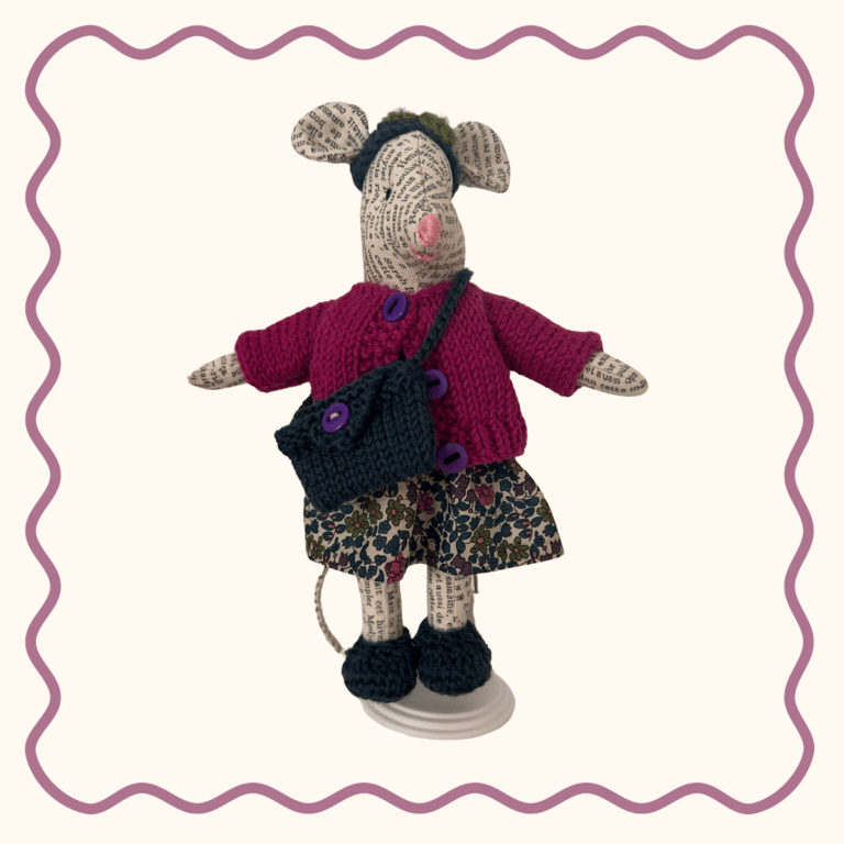 Handmade Little Fabric Mouse