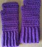 Lovely ladies crocheted fingerless gloves  - Image 6