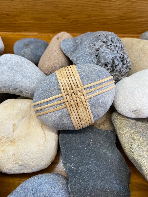 Meditation Stone, Wrapped Rock