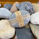 Meditation Stone, Wrapped Rock