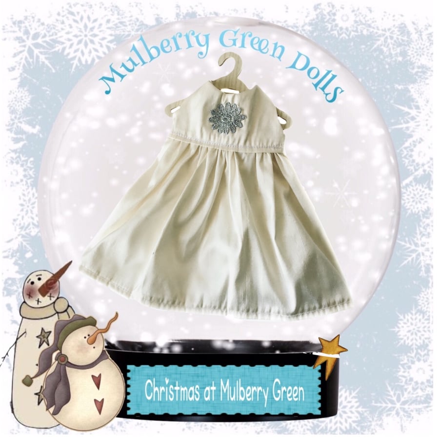 Reserved for Kat - Pure Silk Ivory Dress