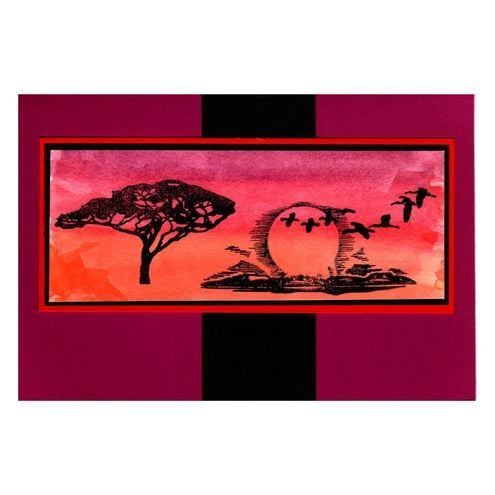 Africa Sun Setting (AF066)