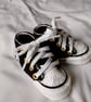 Baby High Top Shoes in black 
