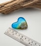 Fused Glass Heart - Seascape - Image 4