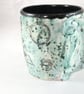 Extra Large mug , 29 oz mug tea mug large beer mug egyptian hieroglyph Stoneware - Image 4