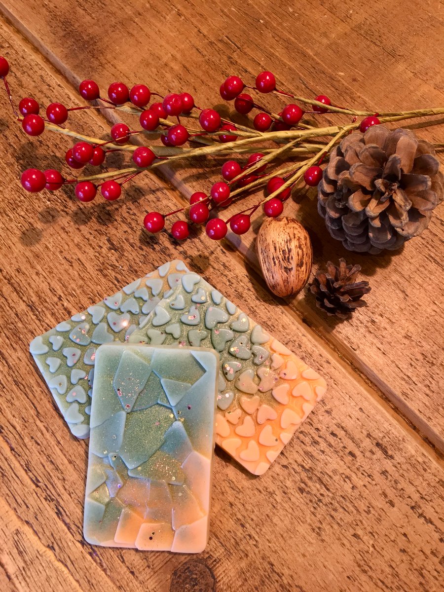 Pumpkin Pecan Pie Scented Soy Wax Melt Snap Bars