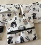 Small key coin card zipped cat fabric purse - Image 2