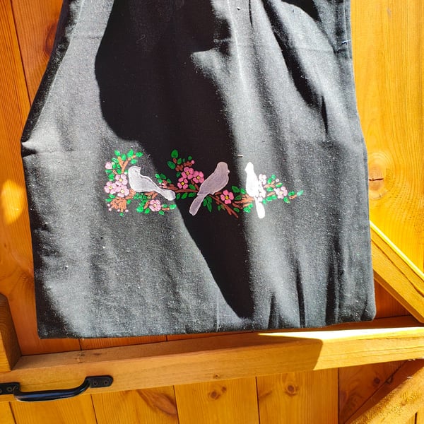 Hand painted tote bags 