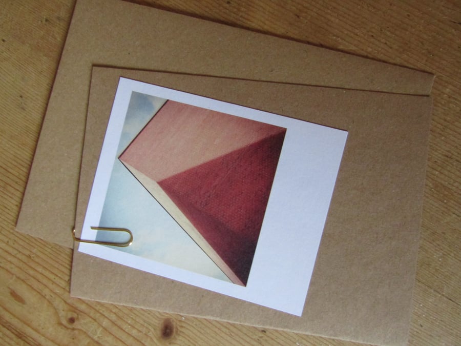 “Polaroid” style photo card: Manchester