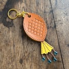 Fish Pouch Keyring Bag Charm
