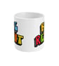Be reyt mug, brightly coloured ceramic mug, Sheffield mug - Image 2