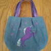 Mini Unicorn Tote Bag