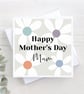 Mother’s Day card, colourful daisies, special day for mum, wonderful mum