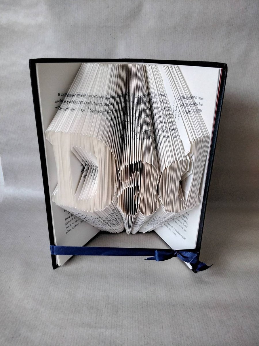 Dad - folded book art (origami)