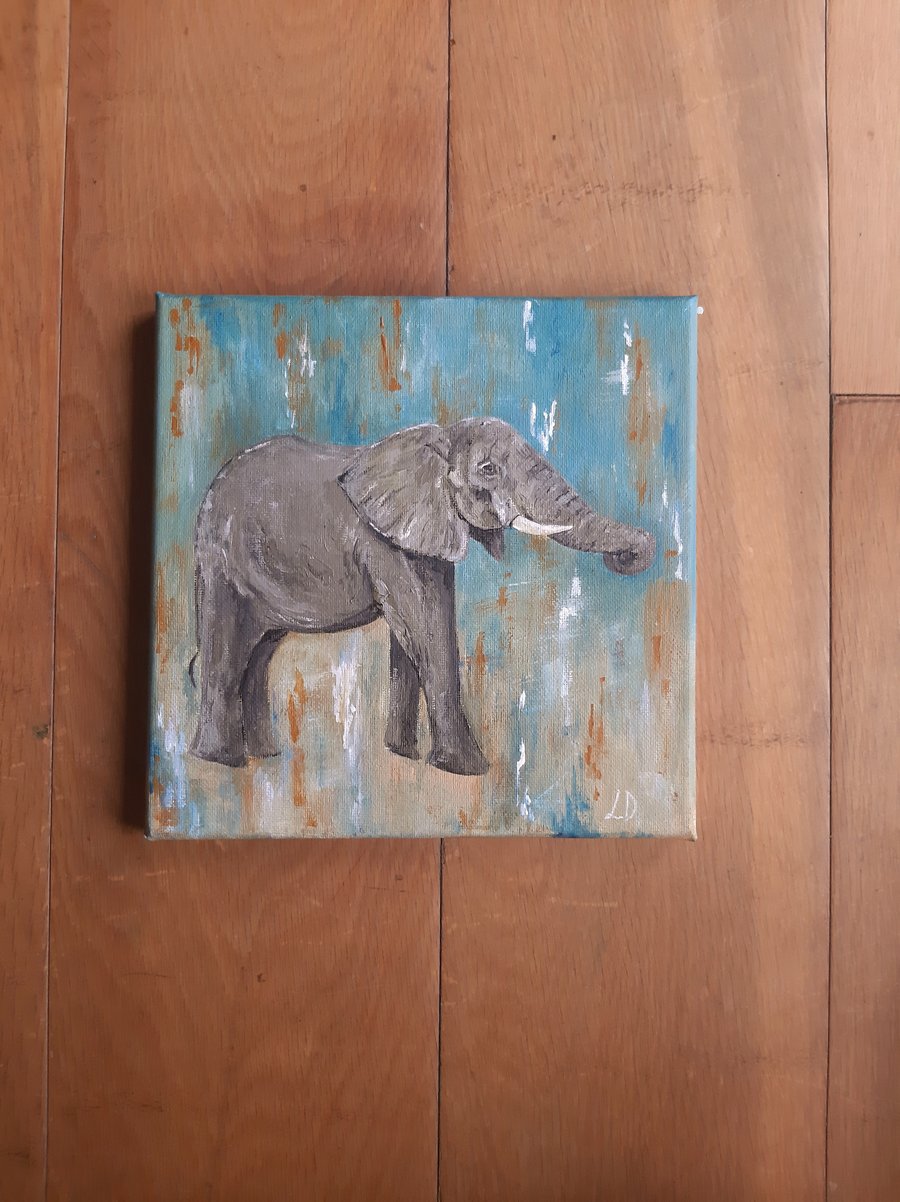 Elephant canvas 