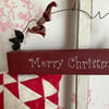 Wooden Merry Christmas sign