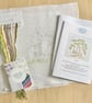 Country Tree Swing Linen Embroidery Kit - Image 5