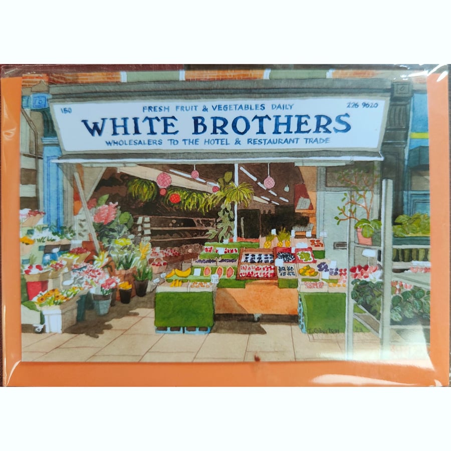 White Brothers Blackstock Road card
