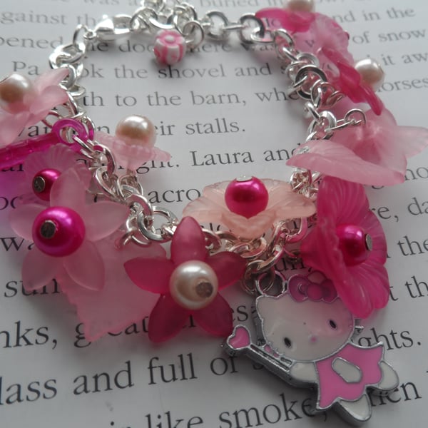 Hello Kitty flower Garden Bracelet.