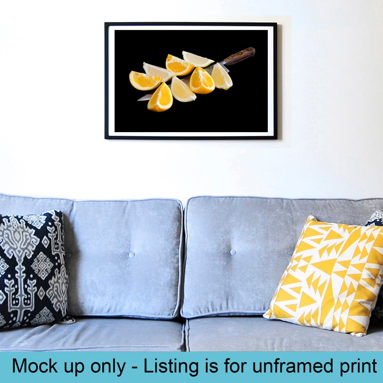 Oranges and lemons 1 print