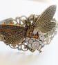 Wings of Time Steampunk Cuff Christmas Gift