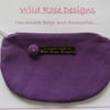 Purple Makeup purse - ONE DAY SALE!