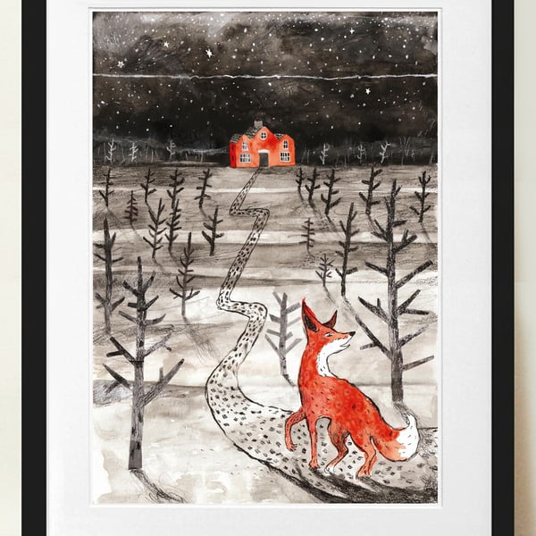 The Tale of Mr Fox a3 Print