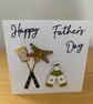 Handmade Father's Day BBQ Card