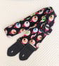 1.5 inch Wide Adjustable Ukulele Strap with gory eyeballs - Image 2