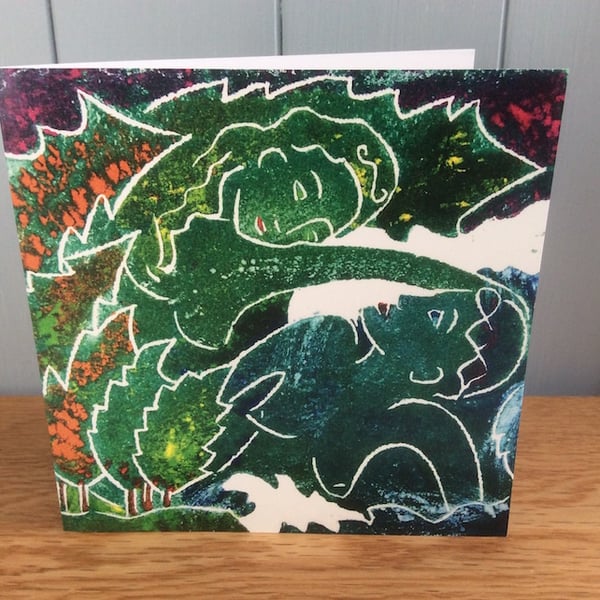 Oread - charity greeting card 