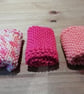 Hand knitted cotton dishcloths: set of 3 - Image 2