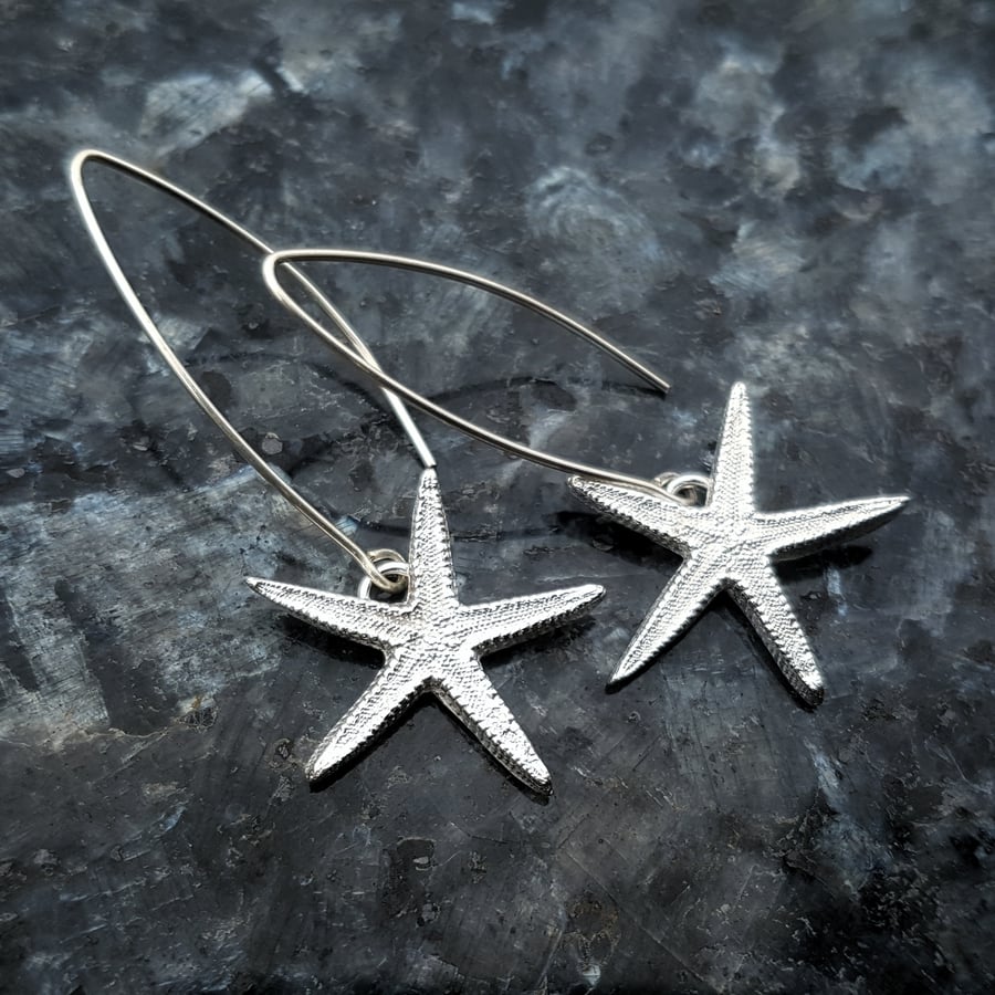Starfish Long earrings
