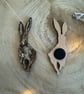 Sustainable Wooden Hare Magnet - Image 3