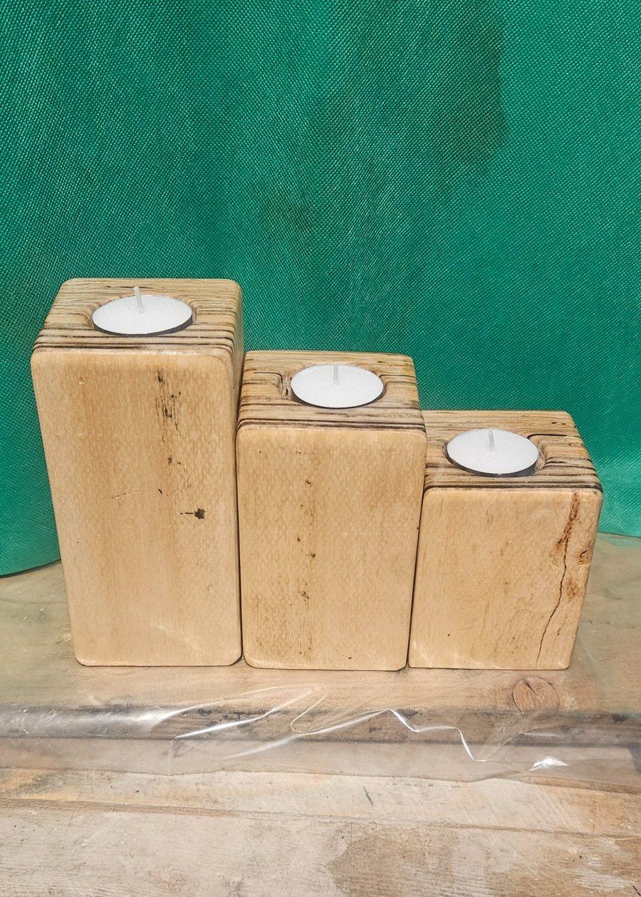 3pc tealight holders 