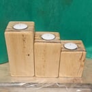 3pc tealight holders 