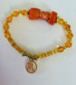 November Scorpio birthday charm bracelet featuring semiprecious stones - Image 5