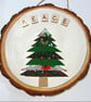 Christmas tree hanging decoration - peace