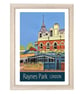 Raynes Park London travel poster print by Susie West - Image 3