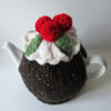 Christmas pudding tea cosie