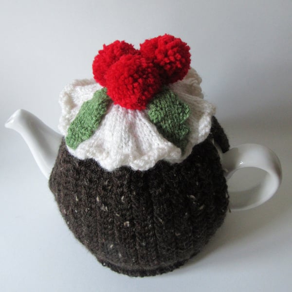 Christmas pudding tea cosie tea cosy