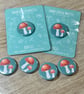 Magic Mushrooms Button Badge - Image 5