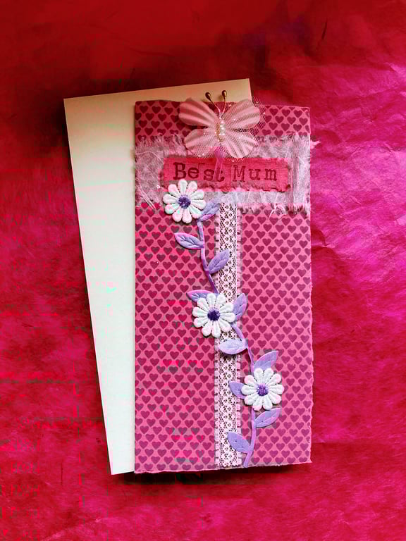 Original Best Mum card for mothers day 