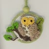 Owl Hanger Keepsake Card