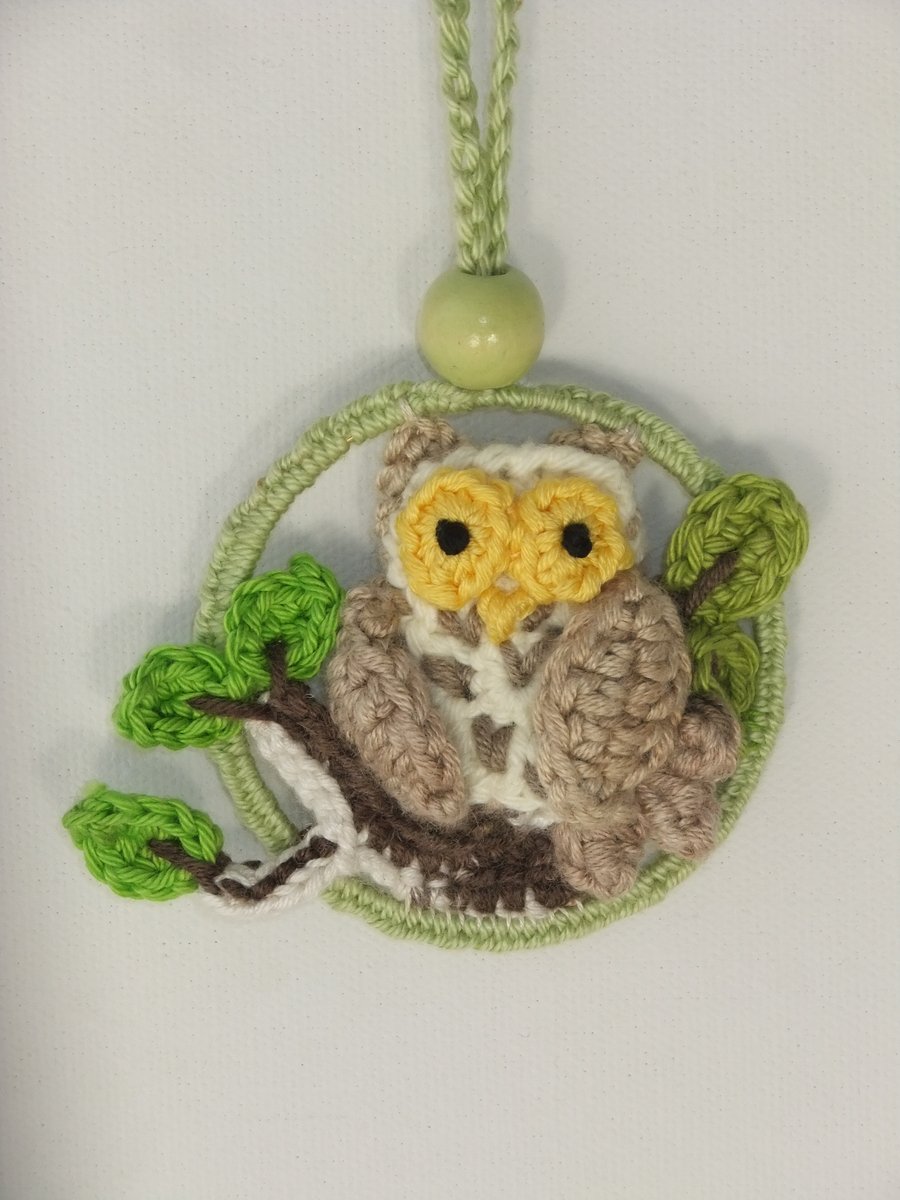 Owl Hanger Keepsake Card