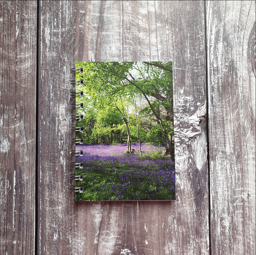 Bluebell Woodland A6 Notebook