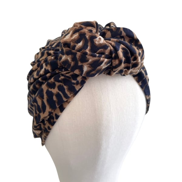 Women's Fall Head Wrap, Lightweight Turban, Soft Turban Hat for Women